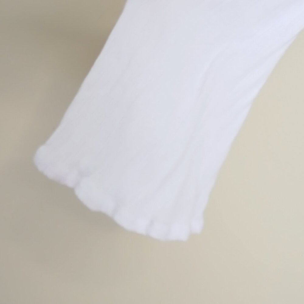 Lover's & Friends Whitney Beach Shirt in Coconut White Size XS - Picture 6 of 8